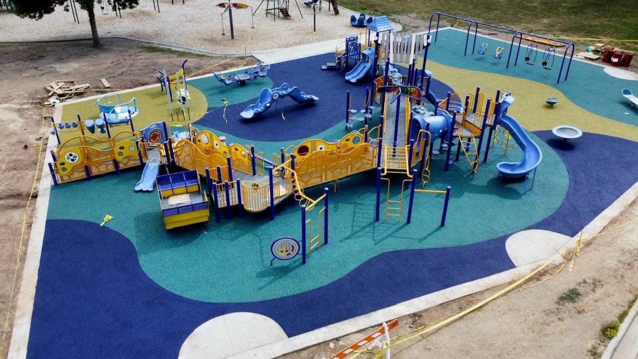 Lakewood Hills AllAbility Playground White Bear Lake Lions Club